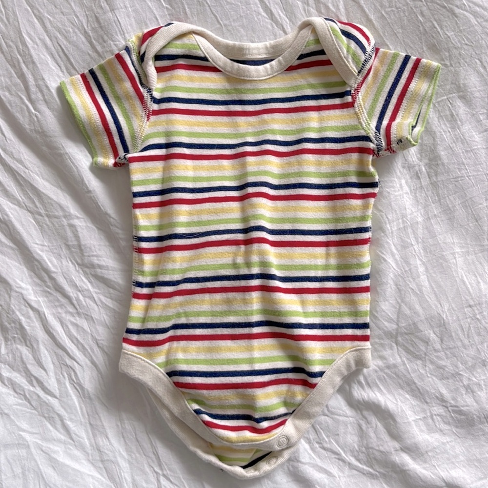 BABY striped onesie